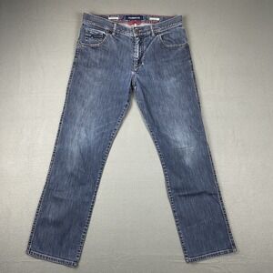 Alberto Stone Modern‎ Fit Light Denim Jeans 34x30* Blue Straight